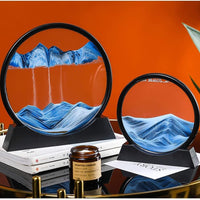 Relaxing Kinetic Sandscape Art Table Desk